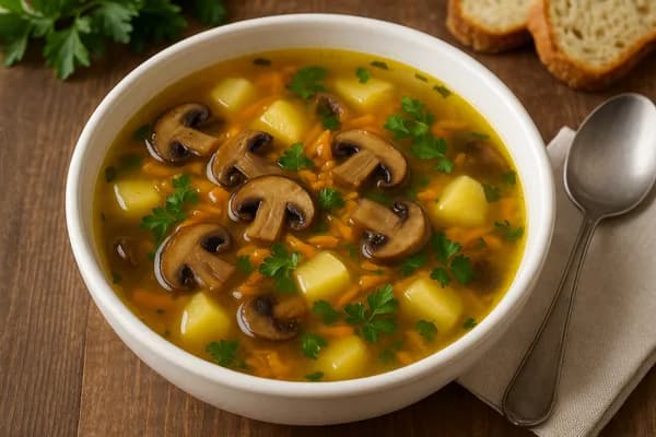 Грибна юшка