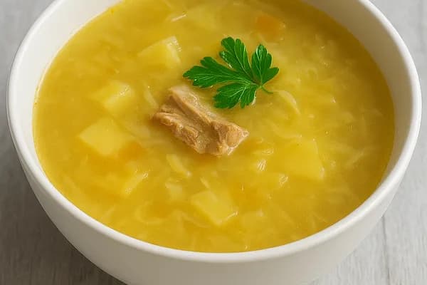 Капусняк зі свинячими реберцями