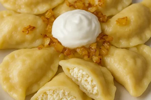 Вареники з сиром 