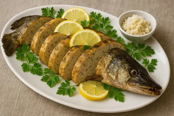 Щука фарширована