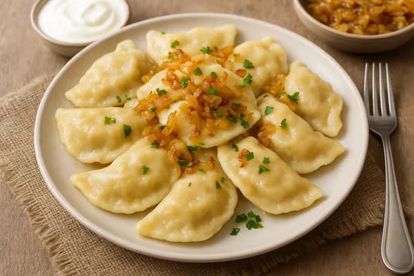 Вареники з картоплею