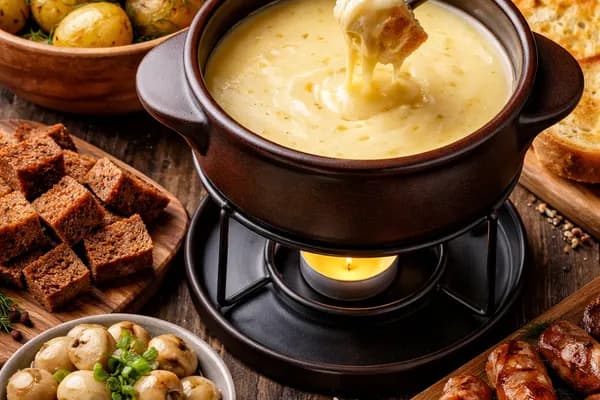 Сирне фондю по-українськи